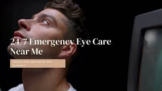 247 Emergency Eye Care Near Me [upl. by Ddot]