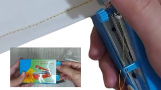 MINI STAPLER SEWING MACHINE TUTORIAL shorts [upl. by Ancell]