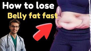 How to Lose Belly Fat fast  8 Proven Steps  Dr Anderson [upl. by Ermentrude518]