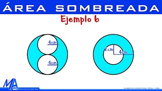 Áreas sombreadas  Ejemplo 6 [upl. by Ennaxor]