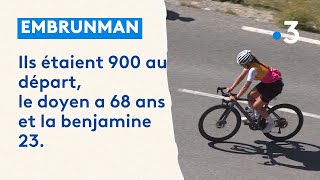 Embrunman 2023  nous avons suivi le doyen 68 ans et la benjamine 23 ans de lépreuve [upl. by Nuarb845]