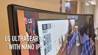 LG UltraGear 34GK950G  Nano IPS Gaming Monitor [upl. by Ahsieka]