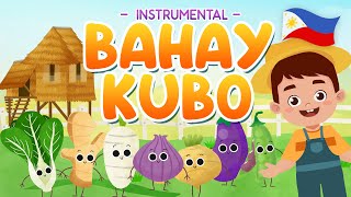 BAHAY KUBO 2021  INSTRUMENTAL  Animated Filipino Folk Song  Hiraya TV [upl. by Aibonez]