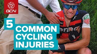 5 Most Common Injuries In Pro Cycling amp How Theyre Treated  Tour de France 2018 [upl. by Arianie]