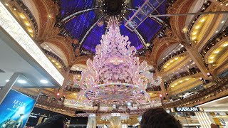 🔴 Paris en direct  galerie lafayette Inauguration des Vitrines et sapin de Noël 2024 🎄 [upl. by Bing367]