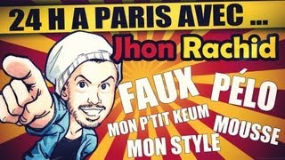 Jhon Rachid  24 heures à Paris avec Norman Kevin Razy  MisterV Kemar  Bengui [upl. by Bough935]