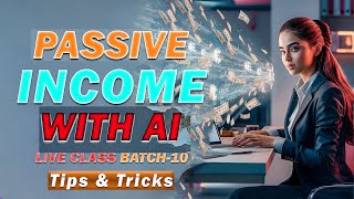 PASSIVE INCOME WITH AI  Earn Money Online With AI Image  DMS IT  Make Money Online with AI Photos [upl. by Aisatnaf]