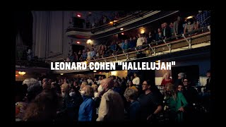 Leonard Cohen’s 90th Birthday  Massive Hallelujah SingAlong in Boston [upl. by Ashlee]