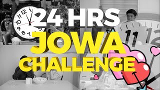 24 hour Jowa Challenge ng di papakabog na GELCY [upl. by Airetnuhs]