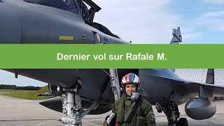 PILOTE DE CHASSE DERNIER VOL SUR RAFALE M  GO PRO 12 [upl. by Shepperd]