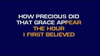 Amazing Grace  Karaoke from Keynote Music [upl. by Ahsircal]