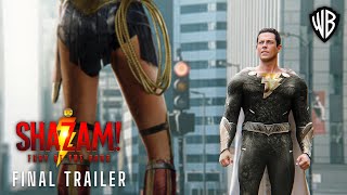 SHAZAM THE FURY OF THE GODS – Final Trailer 2023 Zachary Levi Movie  Warner Bros HD [upl. by Acinaj901]