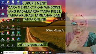 TUTORIAL AKTIVASI WINDOWS KADALUARSA TANPAT RIBET WINDOWS 781011 DDL [upl. by Llenaj380]