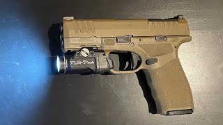 Unboxing and installing the TLR7 Sub on the Springfield Hellcat Pro [upl. by Leuqer]