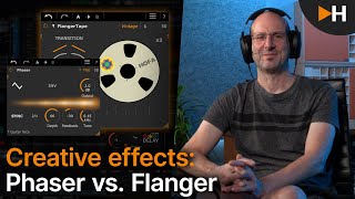 Creative Effects Phaser vs Flanger  HOFA Studio Workshop “Effects” Part 2 [upl. by Pagas]