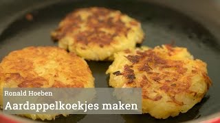 Aardappelkoekjes maken [upl. by Belmonte237]