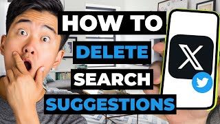 How To Delete Search Suggestions On X Twitter [upl. by Eneleh]