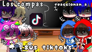 °✨Los compas reaccionan a sus tiktoks✨° 💕Sale mal xD😿 ×💛Diverty Alba una compa🧡× [upl. by Bram]