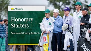 2024 Honorary Starters at the Masters [upl. by Polito]