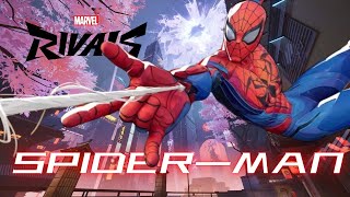 Marvel Rivals SPIDERMAN Combos  SpiderMan Tutorial  Settings  How to play SpiderMan [upl. by Yeldarb]