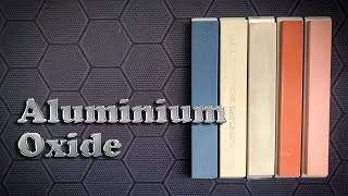 Aluminum oxide sharpening stones in 5 min knifesharpening [upl. by Yrrab875]