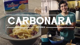 Buttery Spaghetti Carbonara Recipe [upl. by Merceer969]