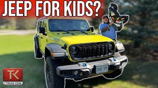 2024 Jeep Wrangler Car Seat Test  Is the Wrangler a Good Family Hauler [upl. by Koziarz948]