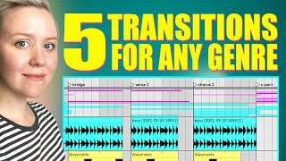 5 Song Transition Techniques In Ableton Live [upl. by Annaesor]