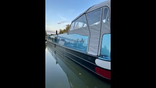 NEW ELECTRIC Oakums Narrowboat 60ft BOAT OF THE YEAR [upl. by Yzmar]