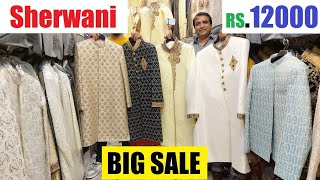 Grooms Wedding Sherwani Prices in Purana Qila Rawalpindi Pakistan  Dulha Wedding Dresses 2025 [upl. by Haberman]