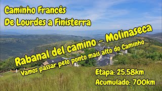 Dia 33 Caminho de Santiago  Etapa de Rabanal del camino a Molinaseca Caminho Francês [upl. by Rector]