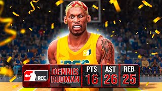 DENNIS RODMAN is a REP machine in SOLO REC [upl. by Tterag]