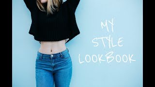 MY STYLE LOOKBOOK 2018  hannah conkling [upl. by Yatnwahs535]