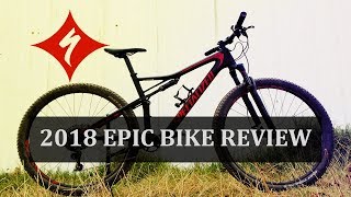 2018 Specialized Epic Bike Review In 4K [upl. by Buderus]