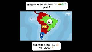 Countryballs  History of South America part 4 history polandball america countryballs [upl. by Enisaj]