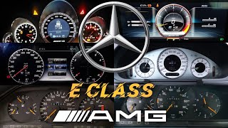 All Mercedes Benz E Class AMG19632023 Acceleration battle 0100w110w115w123w124w210w211w212w213 [upl. by Ciprian]