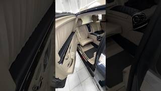 Секретная дверь Maybach Pullman s650 майбах pullman mercedes sclass limuzin лимузин [upl. by Ardnassela491]