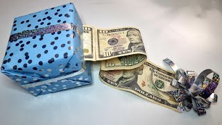 Creative Ways to Give Money – Money Gift Box [upl. by Dolley613]