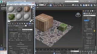 3Ds Max How To Add Texture [upl. by Petrine839]