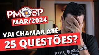 ❌🚔 Vai chamar até 25 QUESTÕES nota de corte concurso Soldado PMSP 2024  por Leandro Fajan [upl. by Yttel]