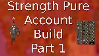 OSRS How to Create a F2P Strength Pure for PKing [upl. by Hartnett]