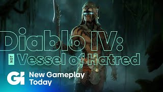 Diablo IV Vessel of Hatreds New Spiritborn Class  New Gameplay Today [upl. by Hnid]