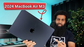 2024 Macbook Air M3 15 inch Unboxing amp Review [upl. by Ettenel]