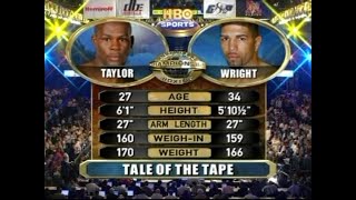 Jermaine Taylor vs Ronald quotWinkyquot Wright Full fight 06172006  replay of TarverHopkins 061006 [upl. by Surat]