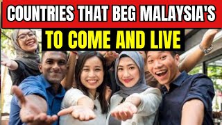 20 Countries Where MALAYSIANS are MOST WELCOME in 2024 this countries loved Malaysians [upl. by Heywood]