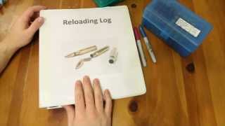 Reloading Log Book Quick Tip [upl. by Septima]