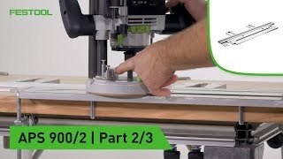 Festool TV Folge 143 APS 9002 Eckverbindungen von Küchenarbeitsplatten  Teil 2 von 3 [upl. by Anauqat]