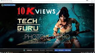 Photokey 8 Pro Tutorial Free Download By Tech Guru [upl. by Nessnaj]