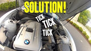 The INFAMOUS BMW Lifter Tick  Ticking Noise E90 E92 E82 E85 E86 [upl. by Woodsum]