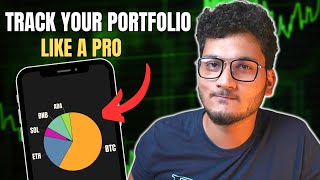 TRACK CRYPTO PORTFOLIO  With charts and Distribution  Portfolio Tracker Tutorial [upl. by Luttrell]